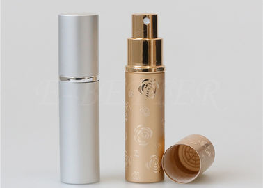 L'atomiseur portatif de parfum de voyage rechargeable de lotion après-rasage pulvérisent Nice avec le logo de Relievo