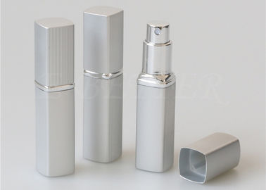 Bouteille orale de recharge de parfum de jet du support 25ml de Matte Silver Travel Perfume Atomiser