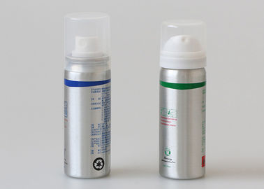 l'aérosol 50ml peut vider la couleur médicale de blanc de soutien de jet de valve en plastique