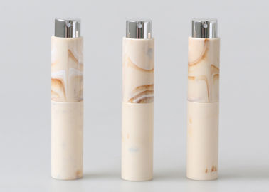 Couleur de marbre de voyage 10ml Mini Perfume Atomiser Spray Bottle avec la bouteille en verre