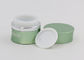 Observez l'aluminium cosmétique vert crème Shell d'emballage des pots 15g de cosmétique en verre