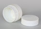 Pots cosmétiques en plastique de la beauté 100ml, conteneur crème vide de lanoline de soins de la peau