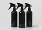 Bouteilles cosmétiques de SVHC OD20 Matte Black Shampoo Conditioner Aluminum