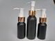 L'aluminium argenté met les bouteilles en bouteille cosmétiques disponibles de pompe de taille multi de 15ml 30ml 50ml