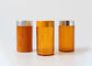 La bouteille de pilule de Matte Black Plastic capsule le supplément de vitamine en stock