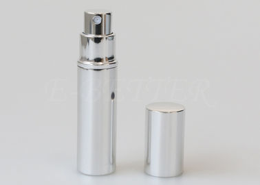 Le distributeur portatif argenté d'atomiseur de parfum scintillent les bouteilles en verre d'atomiseur du parfum 6ml