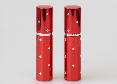 Mini 20ml rouge a gravé la vis portative de point de surface d'atomiseur de parfum sur le joint