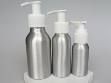 bouteilles cosmétiques en aluminium de la pompe 30ml avec les bouteilles cosmétiques de pompe de shampooing de soins de la peau de pompe