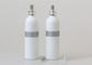Bouteilles cosmétiques en aluminium blanches ou adaptées aux besoins du client de bouteille de jet d'aseptisant de main de couleur