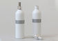 Bouteilles cosmétiques en aluminium blanches ou adaptées aux besoins du client de bouteille de jet d'aseptisant de main de couleur