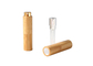 Bouteille rechargeable ronde de jet de parfum de Mini Perfume Atomizer Bottle Bamboo